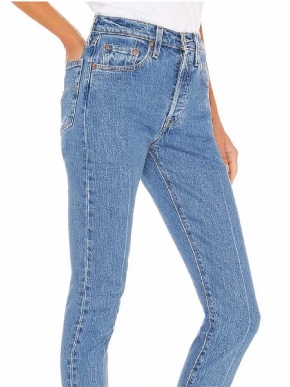 Levi 501 S Skinny Classic Blue Women's Jeans